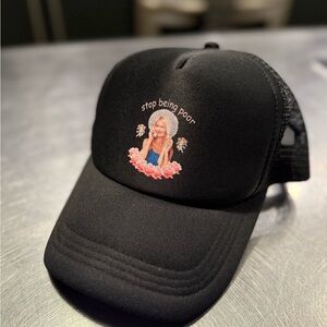 Paris Hilton cap « Stop being poor »